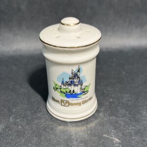 Vintage 1970's Walt Disney World White Porcelain Pepper Shaker Replacement Japan